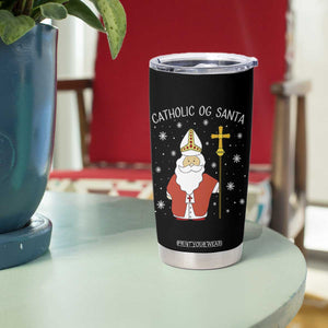 Saint Nicholas Catholic Christmas Tumbler Cup TS14 Print Your Wear
