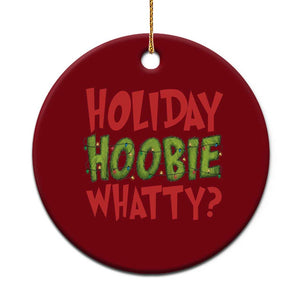 Holiday Hoobie Whatty Ceramic Ornament Funny Christmas Movie Holiday TS14 1pc Red Print Your Wear