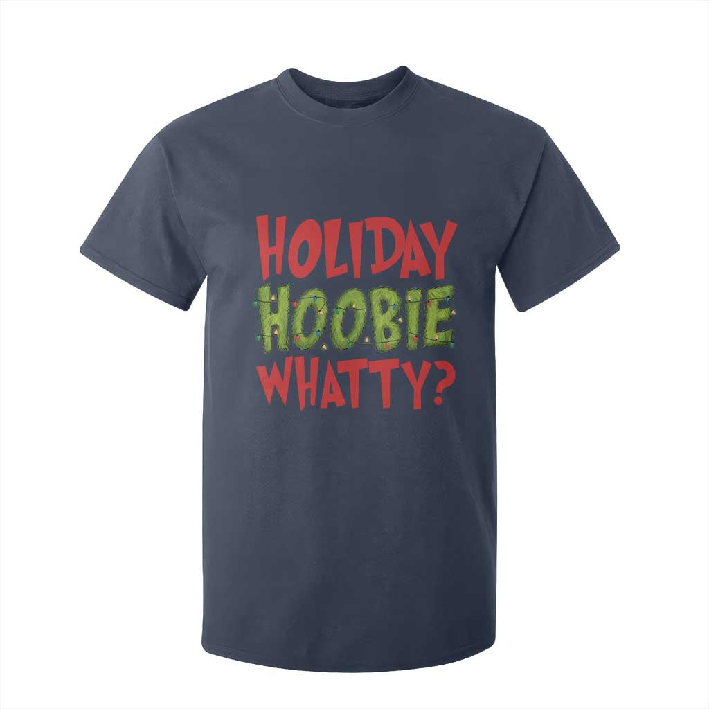 Holiday Hoobie Whatty T Shirt For Kid Funny Christmas Movie Holiday TS14 Navy Print Your Wear
