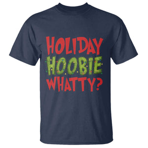 Holiday Hoobie Whatty T Shirt Funny Christmas Movie Holiday TS14 Navy Print Your Wear
