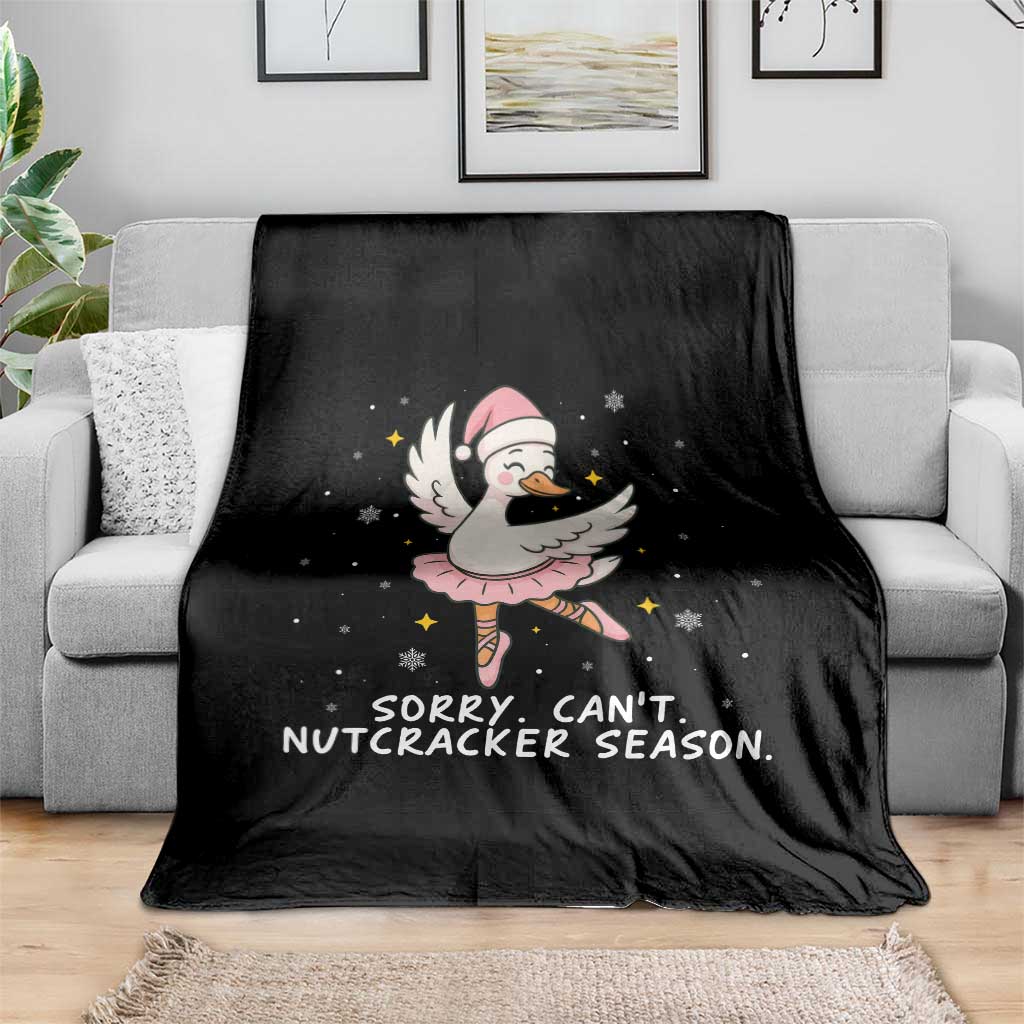 Nutcracker Goose Ballet Christmas Throw Blanket TS14 Print Your Wear