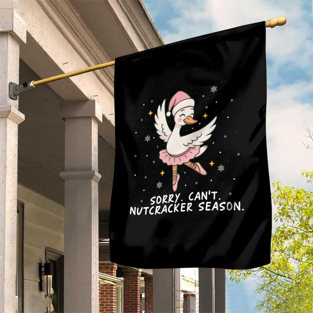 Nutcracker Goose Ballet Christmas Garden Flag TS14 Print Your Wear