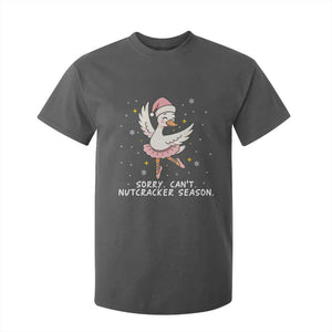 Nutcracker Goose Ballet Christmas T Shirt For Kid TS14 Dark Heather Print Your Wear