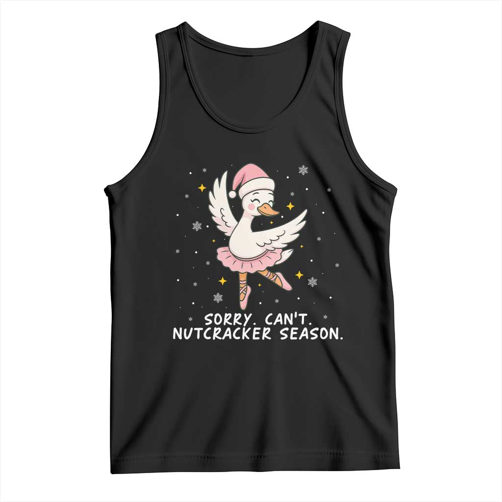 Nutcracker Goose Ballet Christmas Tank Top TS14 Black Print Your Wear