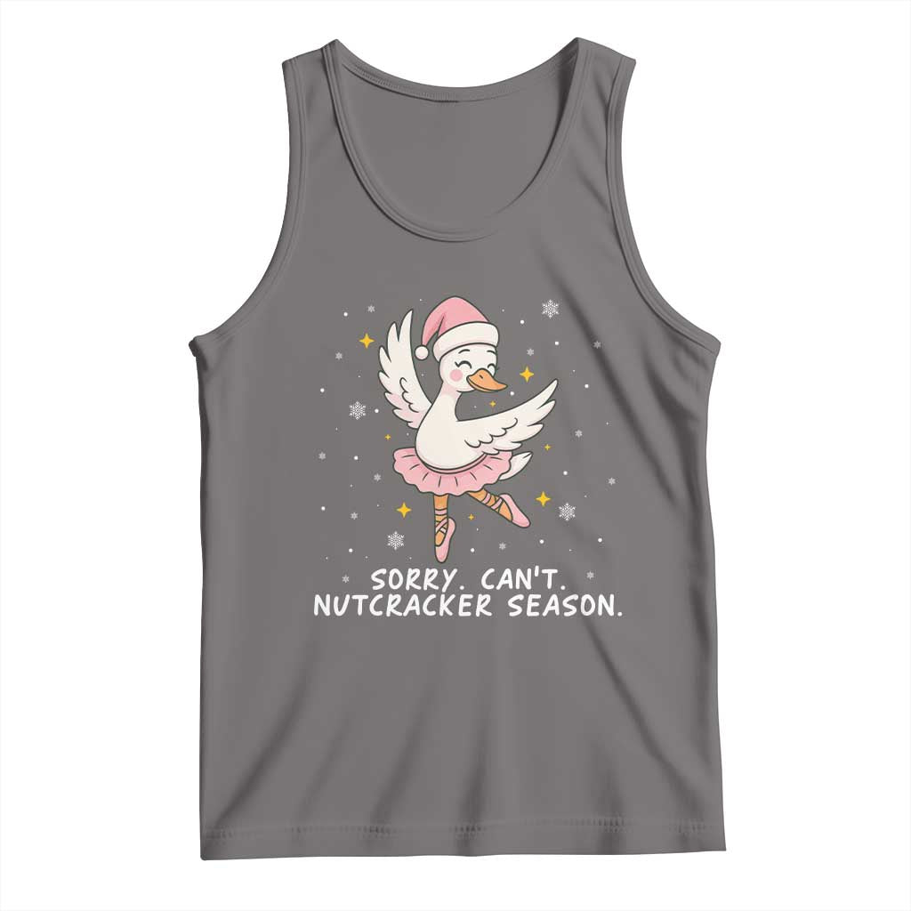 Nutcracker Goose Ballet Christmas Tank Top - Print Your Wear