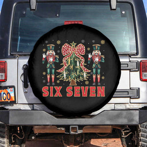 67 Six Seven Nutcracker Christmas Meme Spare Tire Cover TS14 No hole Black Print Your Wear