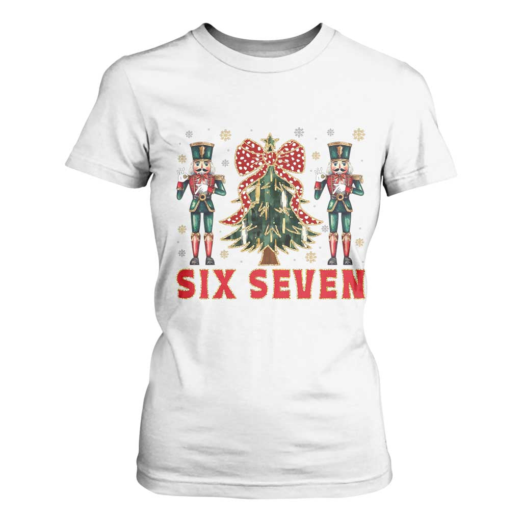 67 Six Seven Nutcracker Christmas Meme T Shirt For Women - Print Your Wear