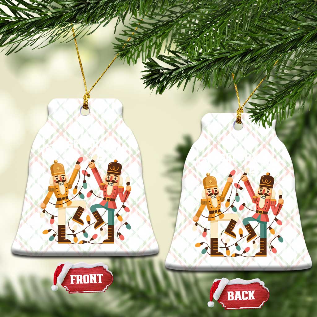 Funny Nutcracker Christmas Ceramic Ornament Let Us Get Crackin TS14 Print Your Wear