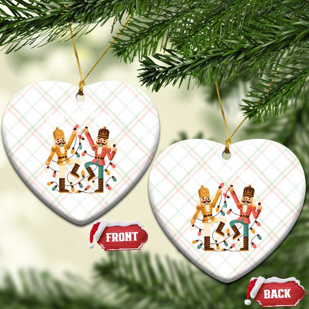 Funny Nutcracker Christmas Ceramic Ornament Let Us Get Crackin TS14 Print Your Wear