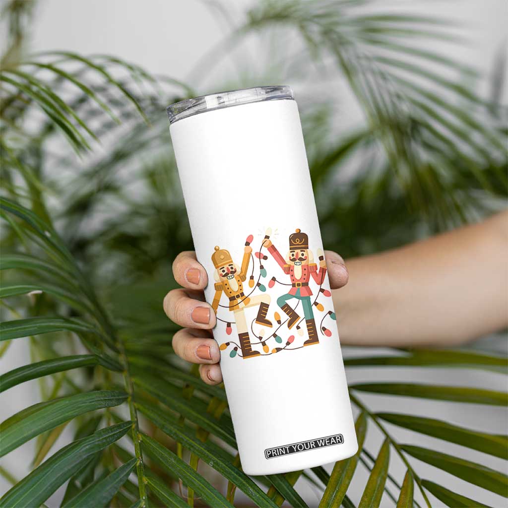 Funny Nutcracker Christmas Skinny Tumbler Let Us Get Crackin TS14 Print Your Wear