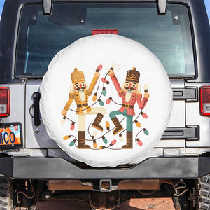 Funny Nutcracker Christmas Spare Tire Cover Let Us Get Crackin TS14 No hole White Print Your Wear