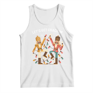 Funny Nutcracker Christmas Tank Top Let Us Get Crackin - Print Your Wear