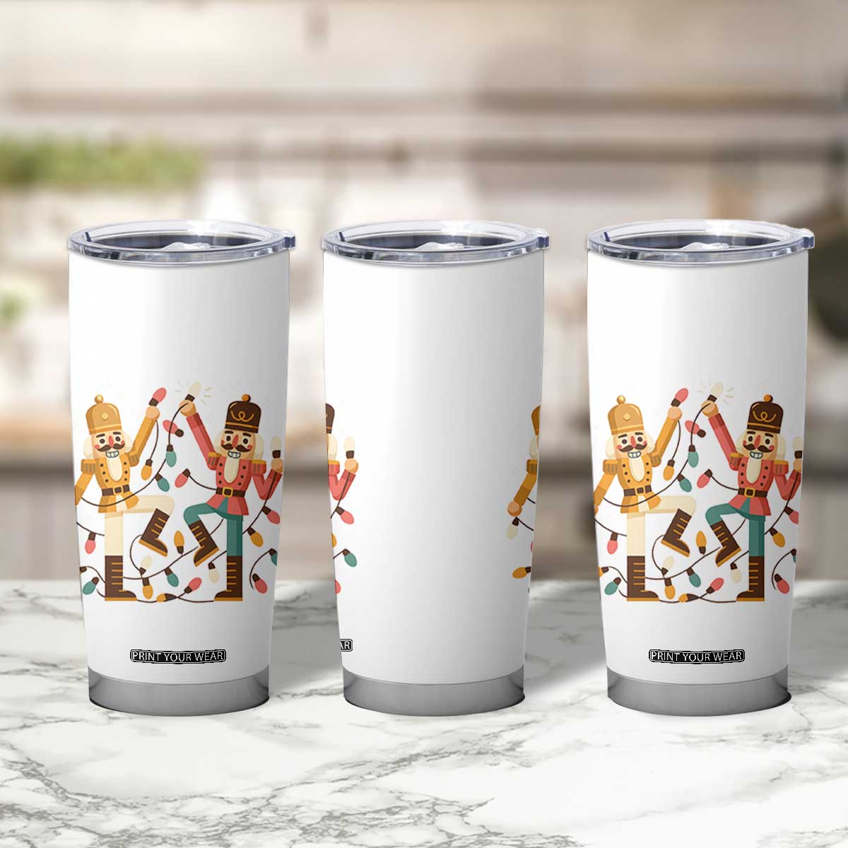 Funny Nutcracker Christmas Tumbler Cup Let Us Get Crackin TS14 Print Your Wear