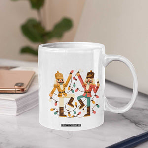 Funny Nutcracker Christmas Coffee Mug Let Us Get Crackin TS14 Print Your Wear