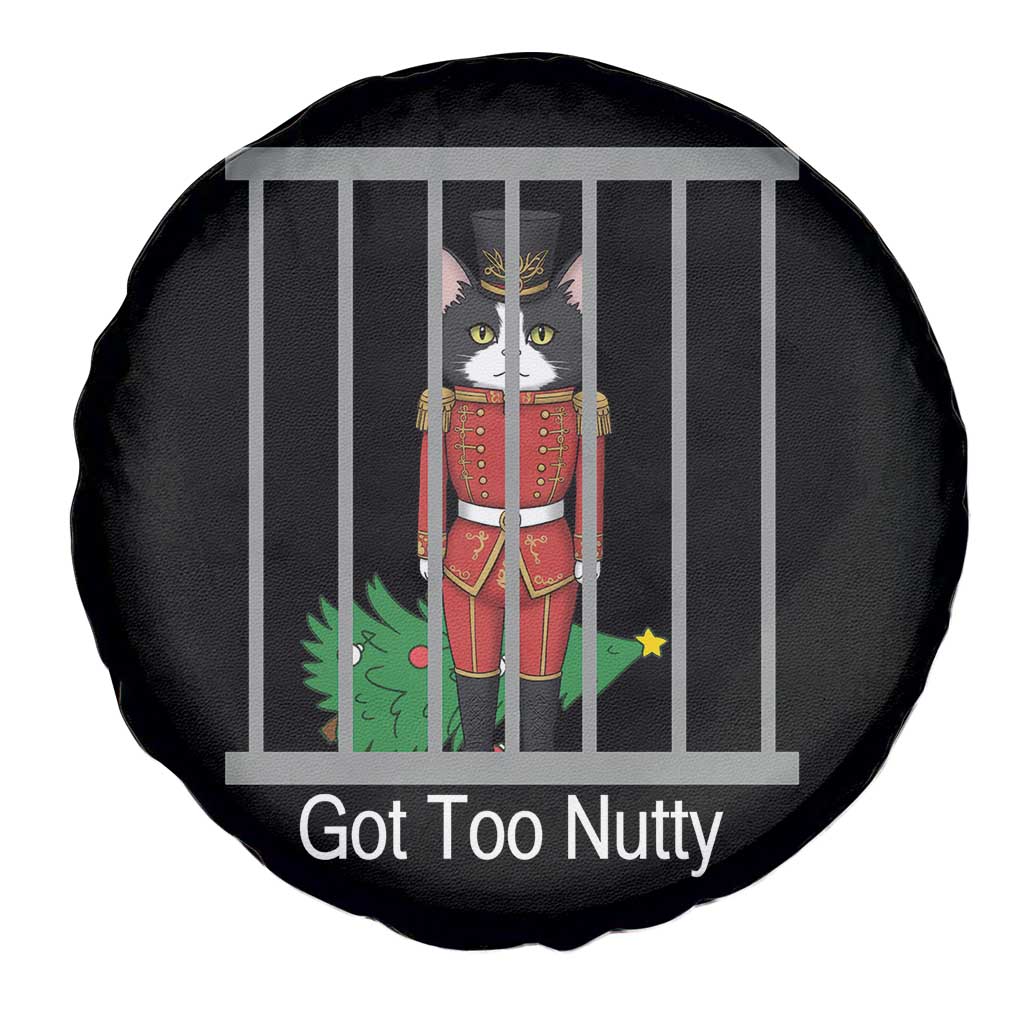 Funny Cat Nutcracker Christmas Spare Tire Cover Got Too Nutty TS14 Print Your Wear