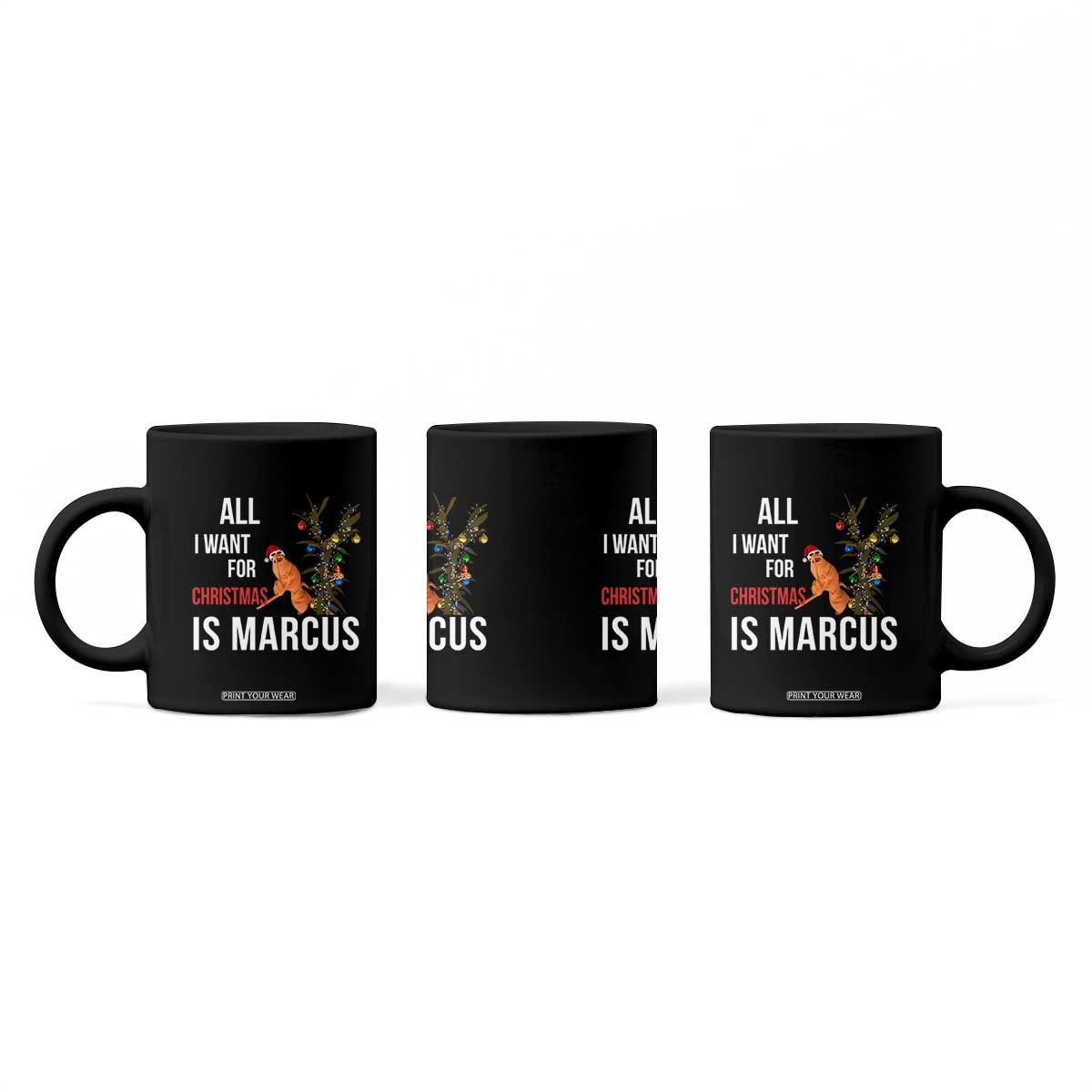 Marcus The Worm Robert Christmas Meme Coffee Mug All I Want For Xmas Is Marcus TS14 Print Your Wear