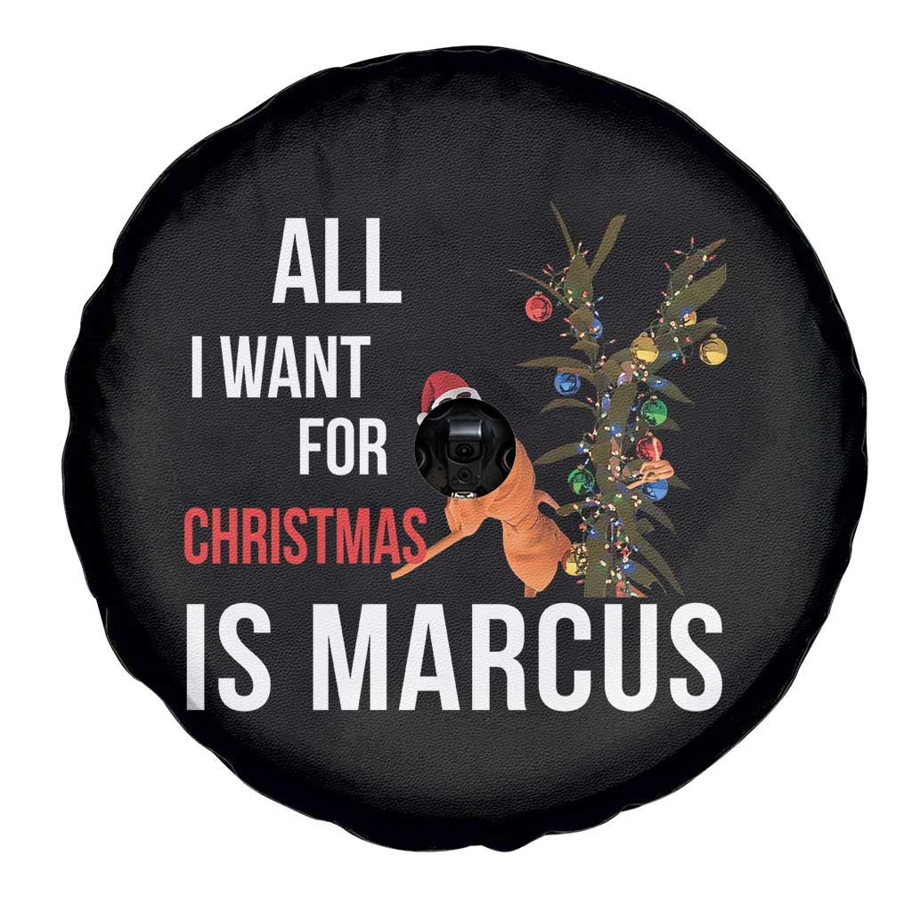 Marcus The Worm Robert Christmas Meme Spare Tire Cover All I Want For Xmas Is Marcus TS14 Print Your Wear