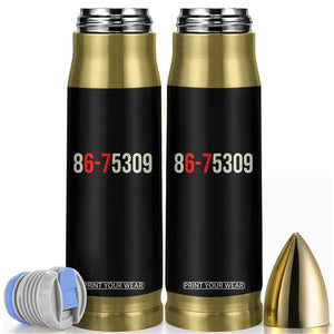 67 Six Seven Meme Bullet Tumbler Vintage 80s Music 8675309 Jenny TS14 Black Print Your Wear