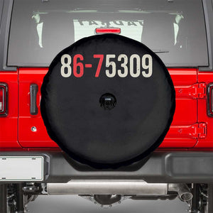 67 Six Seven Meme Spare Tire Cover Vintage 80s Music 8675309 Jenny TS14 Black Print Your Wear