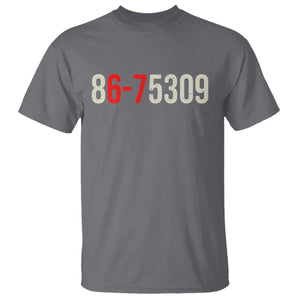 67 Six Seven Meme T Shirt Vintage 80s Music 8675309 Jenny TS14 Charcoal Print Your Wear