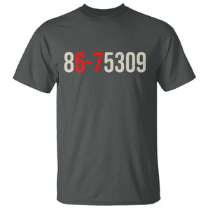 67 Six Seven Meme T Shirt Vintage 80s Music 8675309 Jenny TS14 Dark Heather Print Your Wear