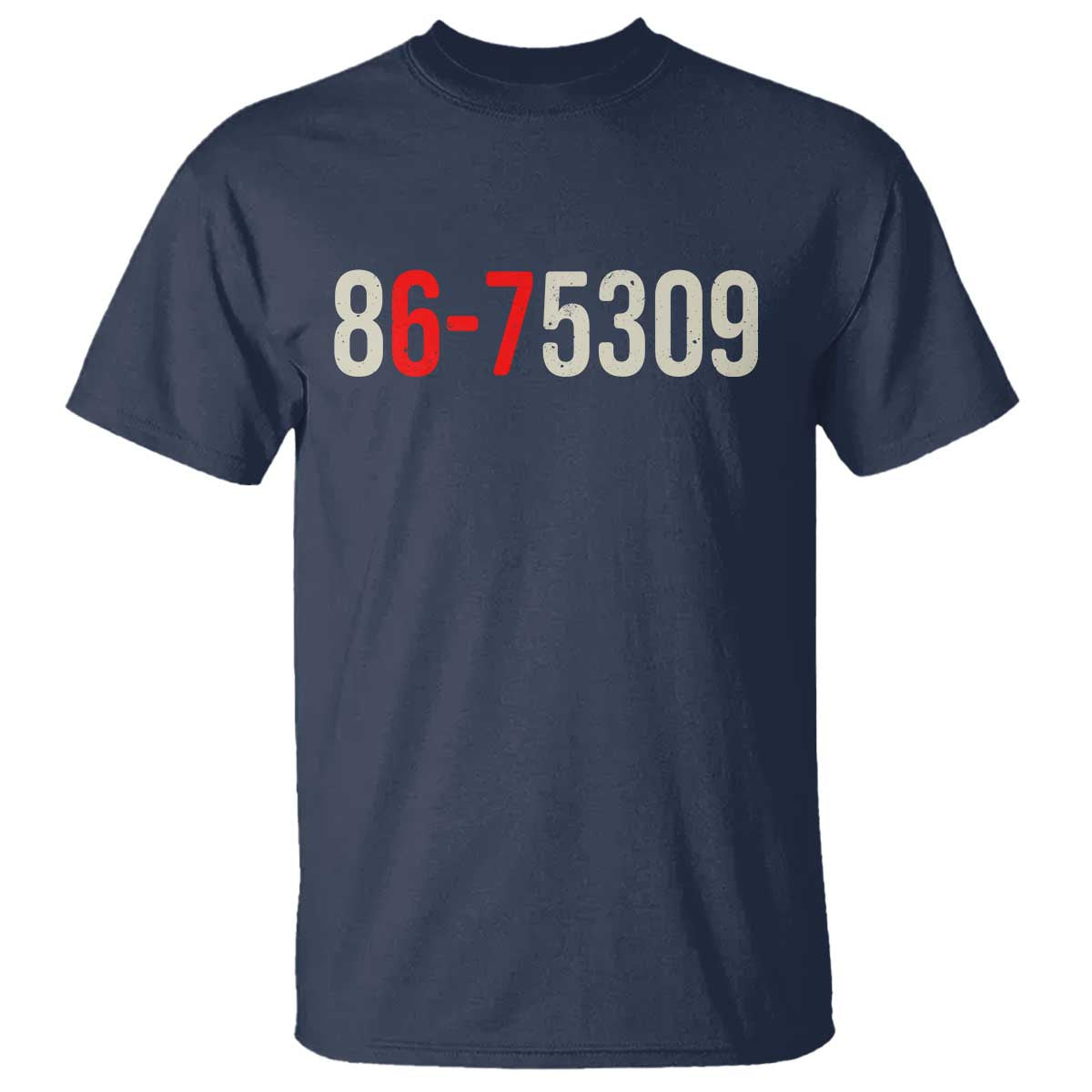 67 Six Seven Meme T Shirt Vintage 80s Music 8675309 Jenny TS14 Navy Print Your Wear