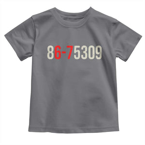 67 Six Seven Meme Toddler T Shirt Vintage 80s Music 8675309 Jenny TS14 Charcoal Print Your Wear