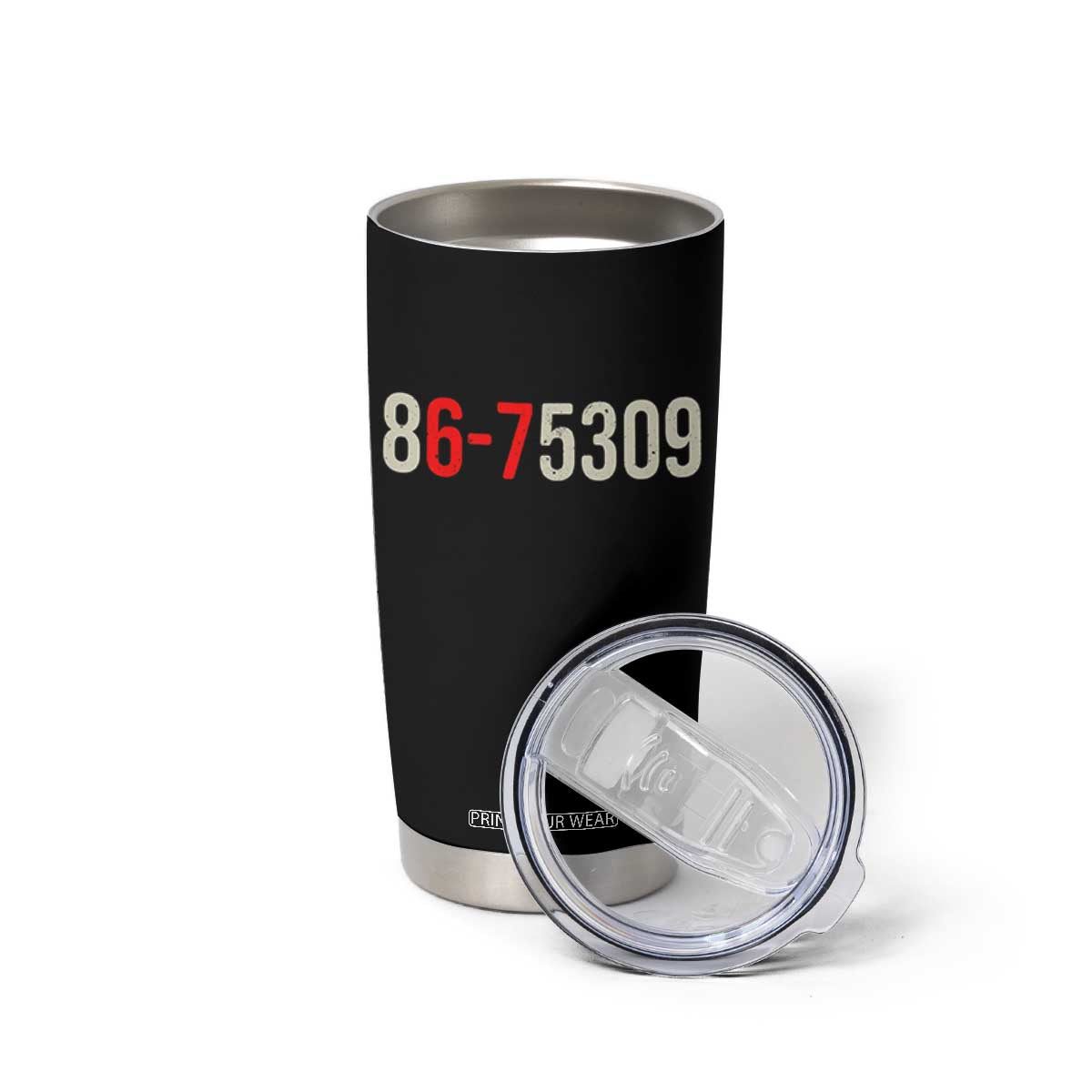 67 Six Seven Meme Tumbler Cup Vintage 80s Music 8675309 Jenny TS14 Print Your Wear