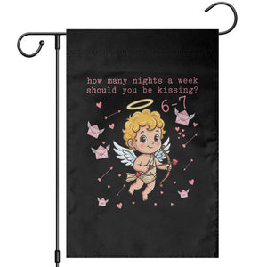 67 Valentine Meme Garden Flag Funny Six Seven Cupid Saying TS14 Black Print Your Wear