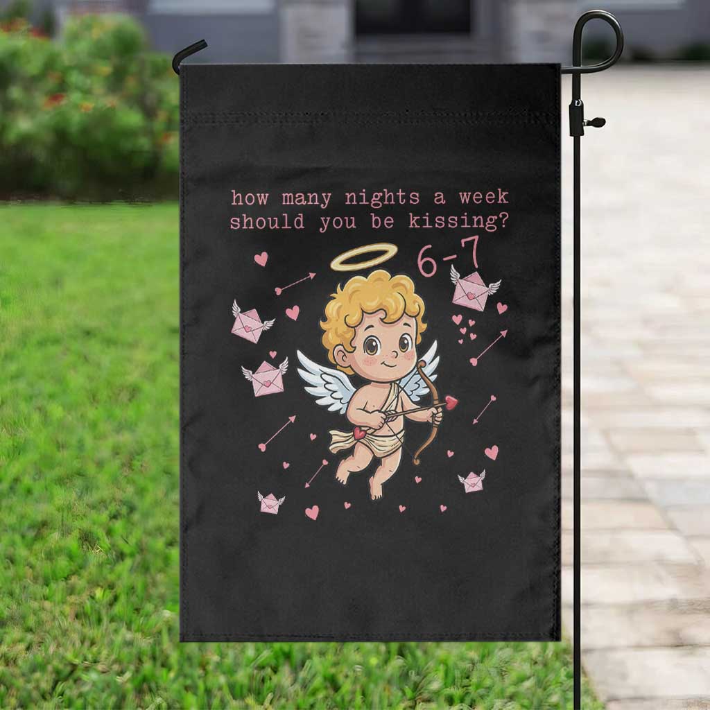 67 Valentine Meme Garden Flag Funny Six Seven Cupid Saying TS14 Print Your Wear