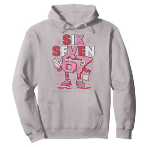 67 Valentines Hoodie Funny Six Seven Brainrot Meme TS14 Ice Gray Print Your Wear