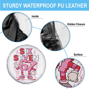 67 Valentines Spare Tire Cover Funny Six Seven Brainrot Meme TS14 Print Your Wear