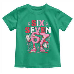 67 Valentines Toddler T Shirt Funny Six Seven Brainrot Meme TS14 Irish Green Print Your Wear