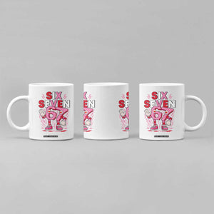 67 Valentines Coffee Mug Funny Six Seven Brainrot Meme TS14 Print Your Wear
