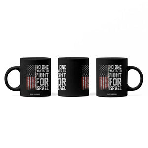 No One Wants To Fight For Israel Coffee Mug Vintage American Flag Anti War Freedom First TS14 Print Your Wear