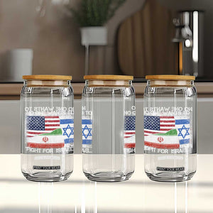 No One Wants To Fight For Israel Glass Can Marine Veteran Freedom Statement TS14 Print Your Wear