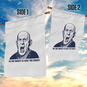 No One Wants To Fight For Israel Garden Flag Marine Veteran America First Anti War TS14 Print Your Wear