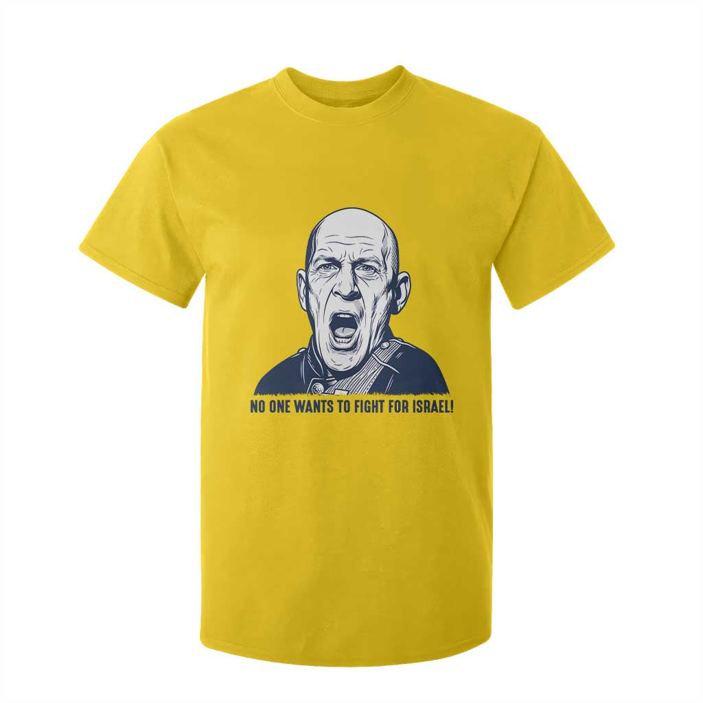 No One Wants To Fight For Israel T Shirt For Kid Marine Veteran America First Anti War TS14 Daisy Print Your Wear