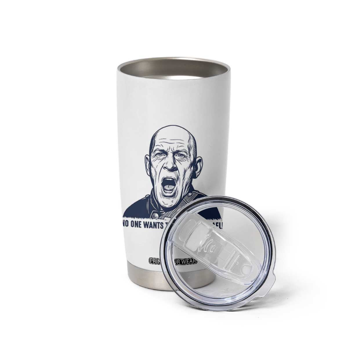 No One Wants To Fight For Israel Tumbler Cup Marine Veteran America First Anti War TS14 Print Your Wear