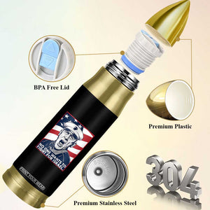 No One Wants To Fight For Israel Bullet Tumbler US Marine Veteran Anti War TS14 Print Your Wear