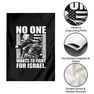 No One Wants To Fight For Israel Garden Flag US Marine Veteran Anti War America First TS14 Print Your Wear