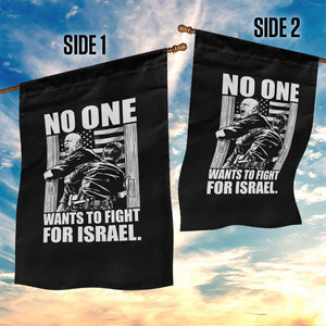 No One Wants To Fight For Israel Garden Flag US Marine Veteran Anti War America First TS14 Print Your Wear