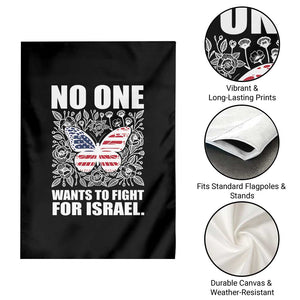 No One Wants To Fight For Israel Garden Flag America First Anti War TS14 Print Your Wear