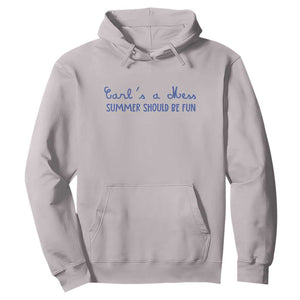 Summer Should be Fun Hoodie Funny Reality TV Carl's a Mess Meme TS14 Ice Gray Print Your Wear