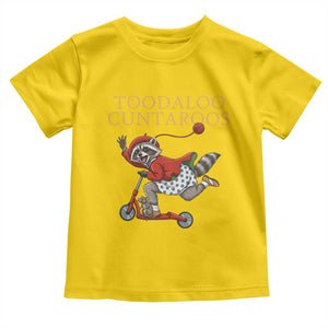 Toodaloo Cuntaroos Toddler T Shirt Funny Sarcastic Raccoon Inappropriate Meme TS14 Daisy Print Your Wear