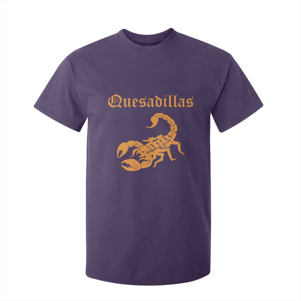Quesadillas Scorpion T Shirt For Kid Burnt Orange Southwestern TS14 Purple Print Your Wear