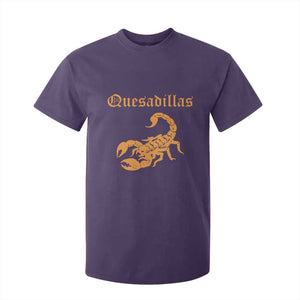 Quesadillas Scorpion T Shirt For Kid Burnt Orange Southwestern TS14 Purple Print Your Wear