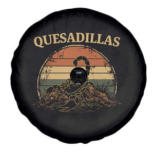 Quesadillas Scorpion Spare Tire Cover Southwestern Desert Food TS14 Print Your Wear
