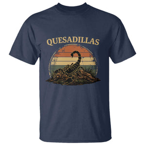 Quesadillas Scorpion T Shirt Southwestern Desert Food TS14 Navy Print Your Wear