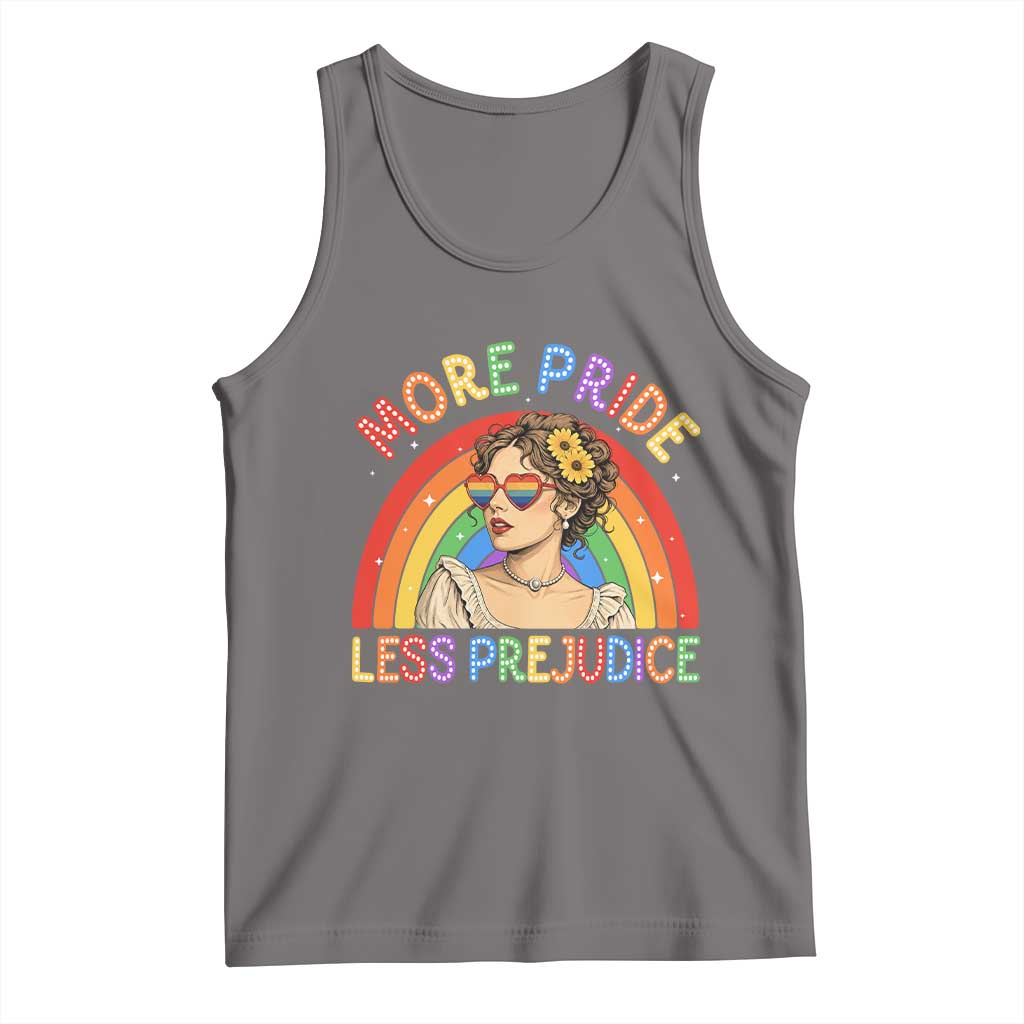 More Pride Less Prejudice Tank Top Pride Month LGBTQ Gay Lesbian